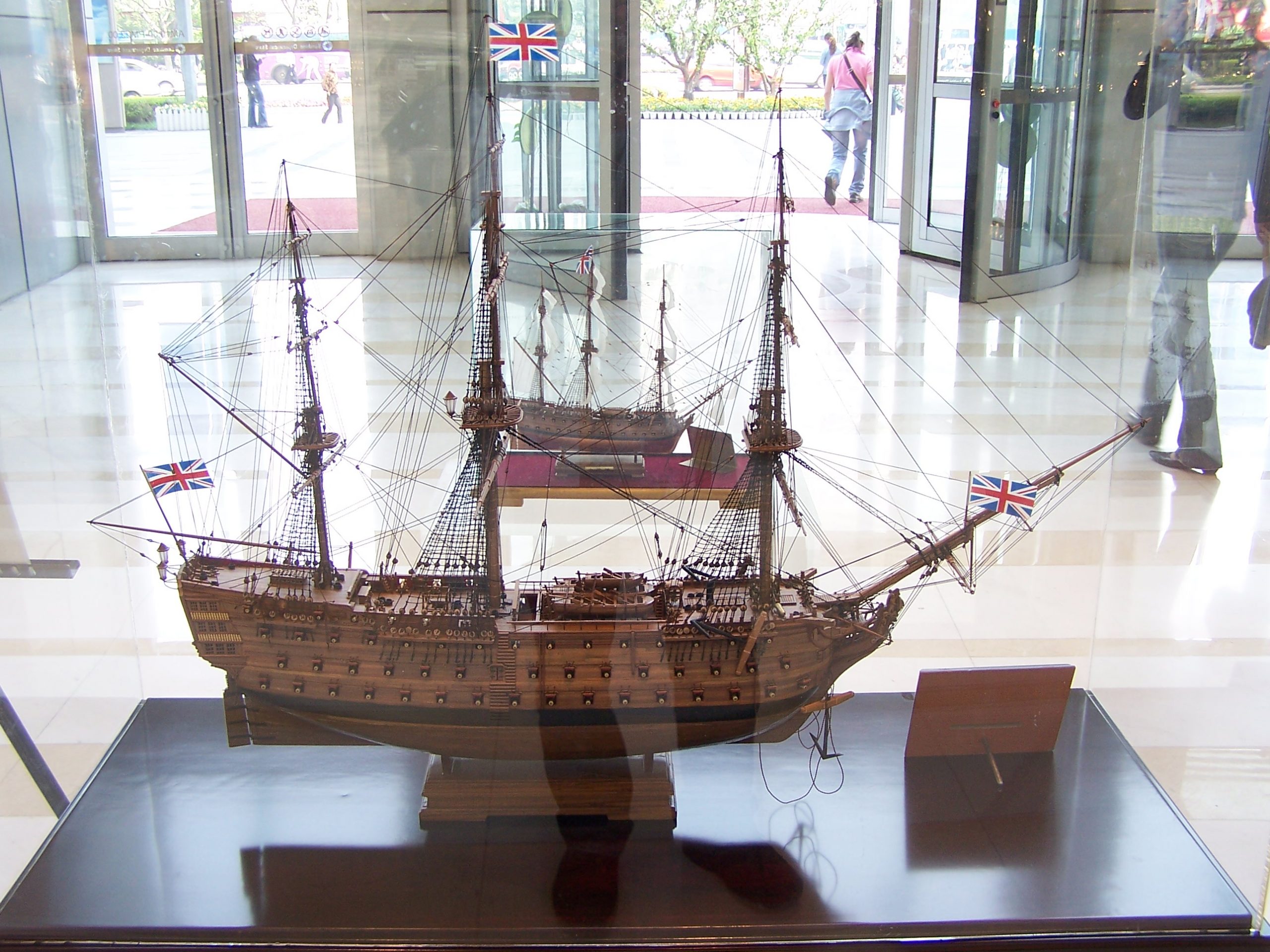 西洋古帆船模型-五月花模型制作