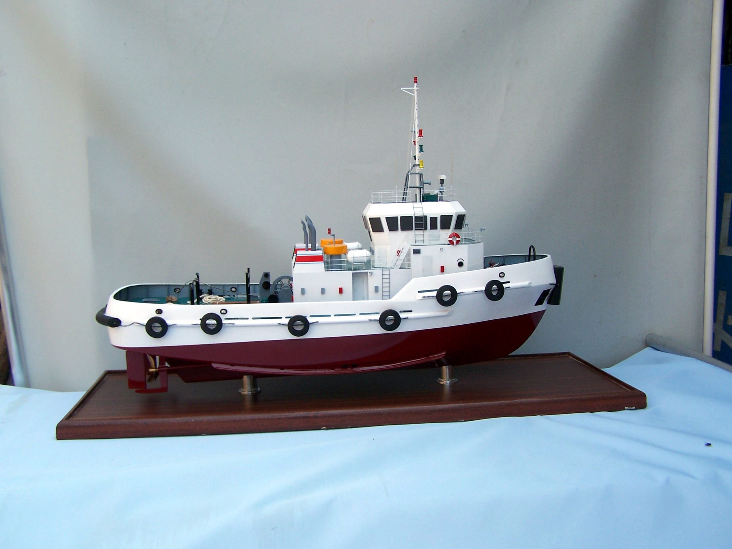 拖轮船船模-五月花模型